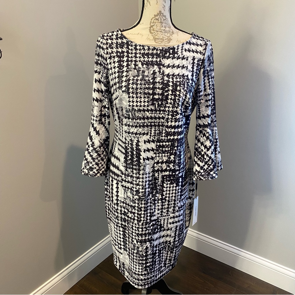 Nwt Calvin Klein Midi Dress